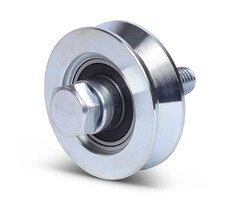 Groefwiel 68 mm met V groef - 190 kg