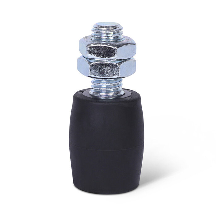 Geleiderol 32 mm schuifpoort - rubber - 70 kg