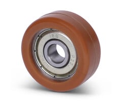 Geleiderol 25x10 mm - polyurethaan - 20 kg