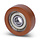 Geleiderol 25x10 mm - polyurethaan - 20 kg