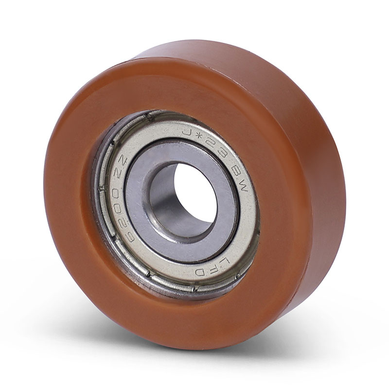 Geleiderol 40x14 mm - polyurethaan - 70 kg