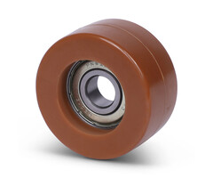 Geleiderol 40x14 mm - polyurethaan - 70 kg