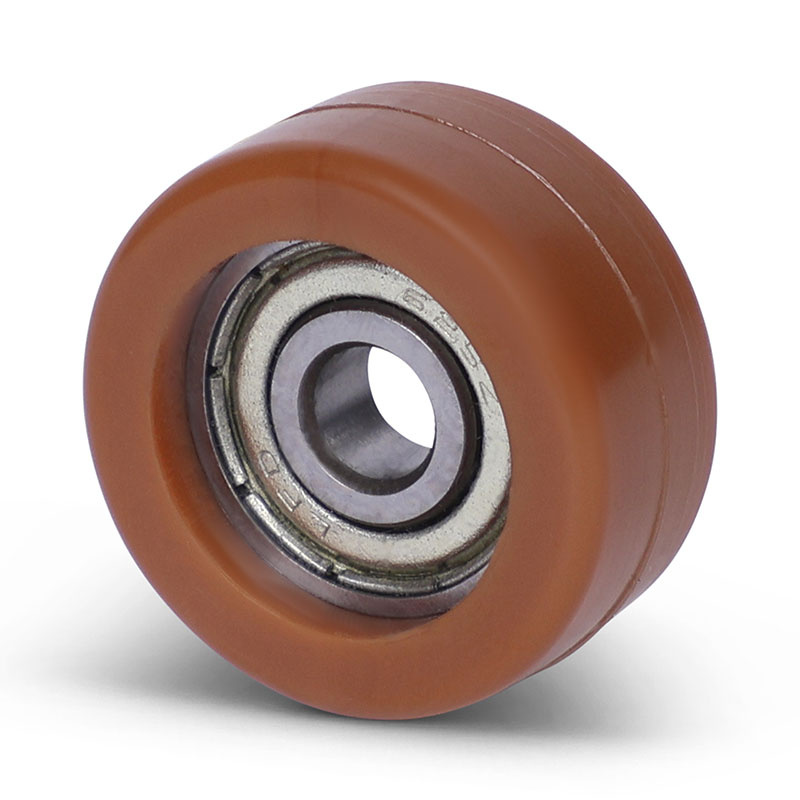 Geleiderol 22x10 mm - polyurethaan - 18 kg