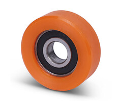 Geleiderol 50x15 mm - polyurethaan - 50 kg