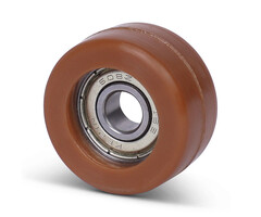 Geleiderol 30x11 mm - polyurethaan - 22 kg
