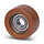 Geleiderol 40x20 mm - polyurethaan - 90 kg