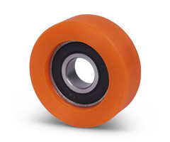 Geleiderol 60x25 mm - polyurethaan - 70 kg