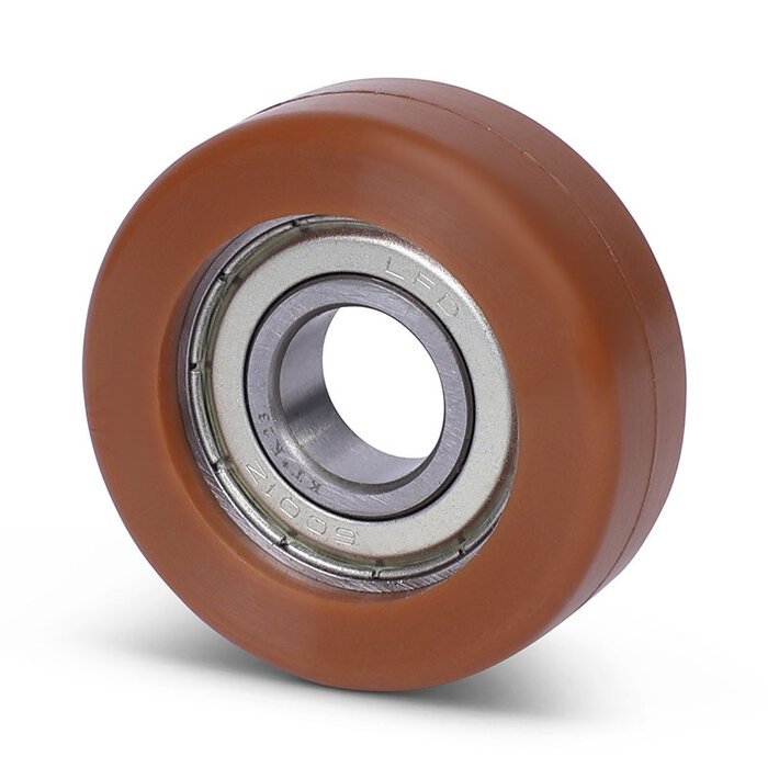 Geleiderol 45x15 mm - polyurethaan - 80 kg