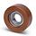 Geleiderol 60x25 mm - polyurethaan  - 150 kg