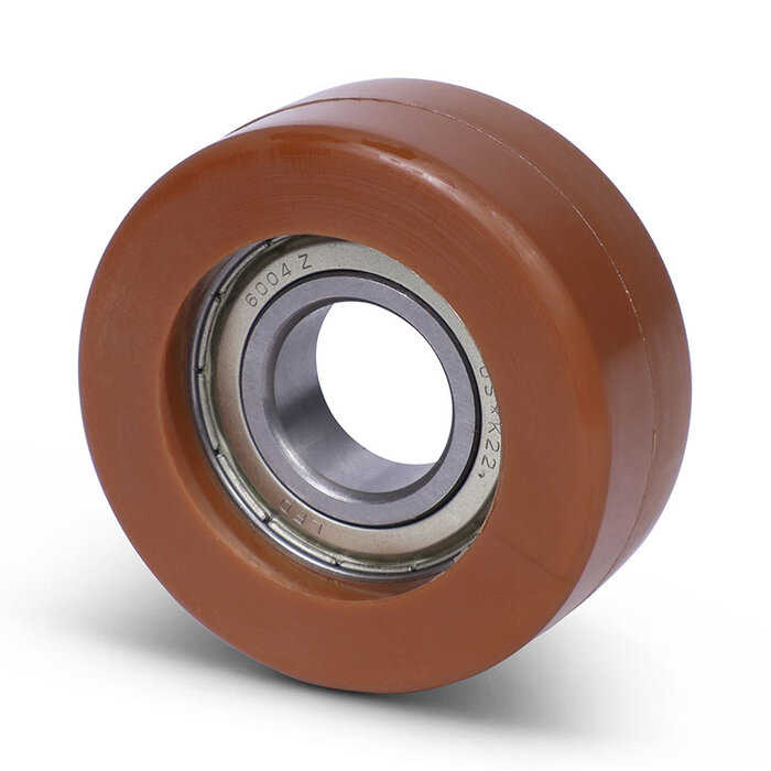 Geleiderol 60x25 mm - polyurethaan - 150 kg