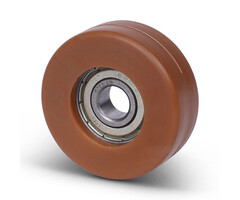Geleiderol 60x20 mm - polyurethaan - 150 kg
