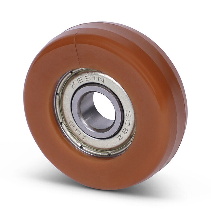 Geleiderol 32x16 mm - polyurethaan - 44 kg