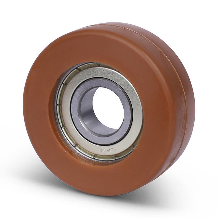Geleiderol 60x25 mm - polyurethaan - 150 kg