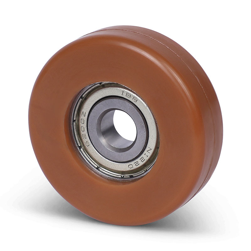 Geleiderol 64x18 mm - polyurethaan - 150 kg