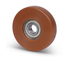 Geleiderol 38x11 mm - polyurethaan - 40 kg