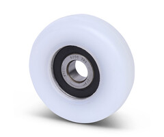 Geleiderol 50x15 mm - polyamide - 80 kg