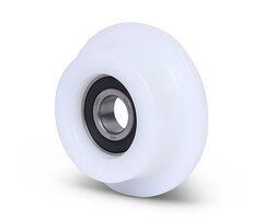 Nylon flenswiel 62 mm - 100 kg