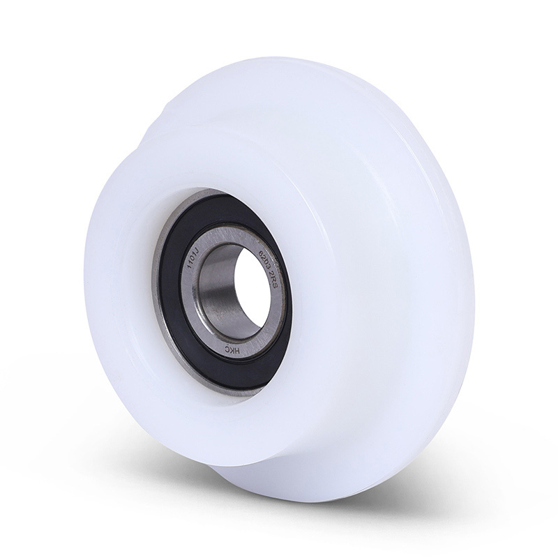 Flenswiel 62 mm - polyamide PA6 - 100 kg
