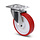 Rvs zwenkwiel 160 mm - rollager - 350 kg