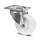 Rvs zwenkwiel 125 mm - Nylon - 500  kg