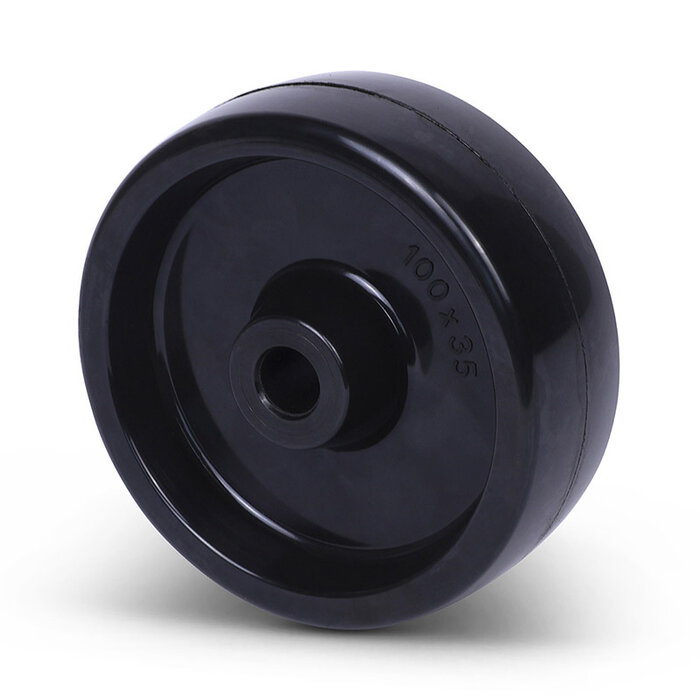 Hittebestendig wiel 125 mm - 280 graden - 200 kg