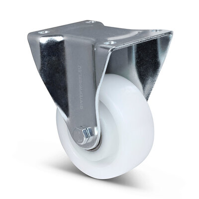 Nylon bokwiel 125 mm - kogellager - 700 kg