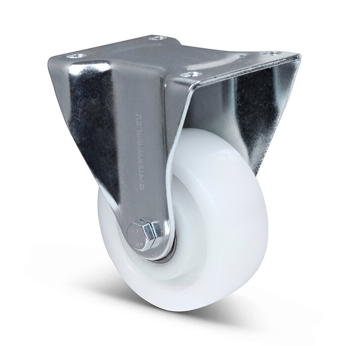 Nylon bokwiel 125 mm - kogellager - 700 kg