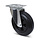 Rubber zwenkwiel 200 mm - rollager - 205 kg