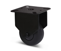 Zwart bokwiel 50 mm - kogellager - 50 kg