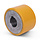 Polyurethaan aandrijfwiel 100x65 mm - Boring 35 mm H7 spiebaan - 600 kg