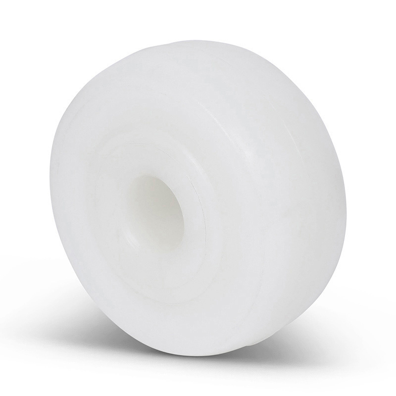 Nylon wiel 80 mm - asgat 20 mm - 500 kg