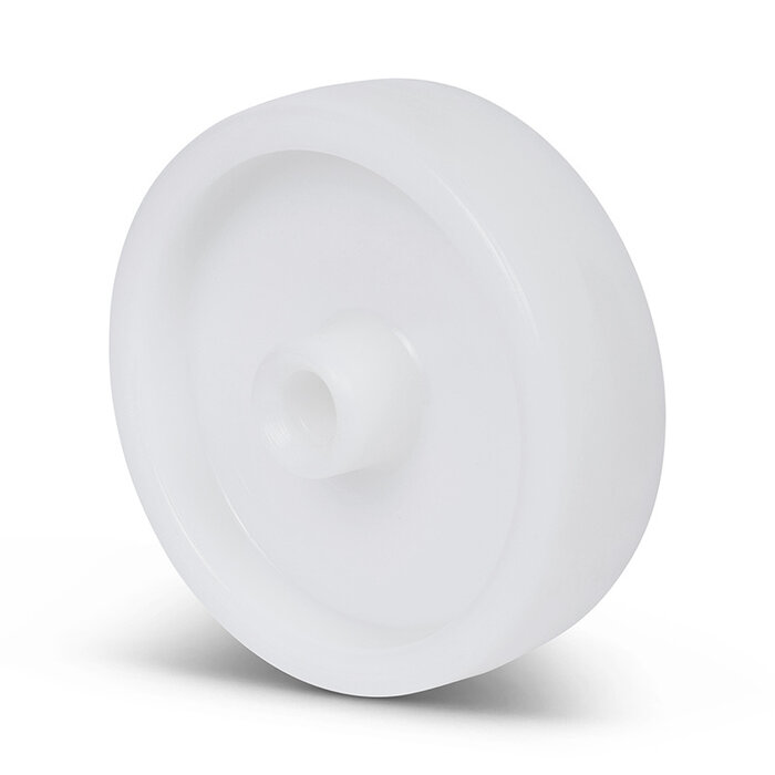 Nylon wiel 100 mm - asgat 12 mm - 200 kg