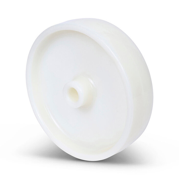 Nylon wiel 200 mm - asgat 20 mm - 550 kg