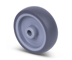 TPR Rubber wiel 100 mm - 100 kg