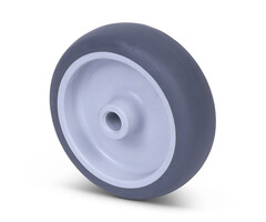 TPR Rubber wiel 100 mm - 80 kg