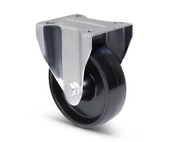 Hittebestendig bokwiel 125 mm - 170 kg