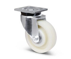 Nylon zwenkwiel 125 mm - 700 kg
