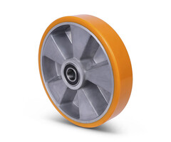 PU wiel 250 mm - 1000 kg