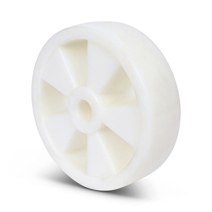 Nylon wiel 200 mm - asgat 25 mm - 900 kg