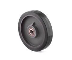 Elastisch rubber wiel 250 mm - 500 kg