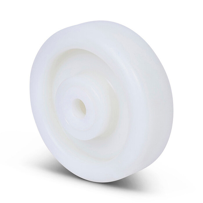Nylon wiel 100 mm - asgat 12 mm - 300 kg