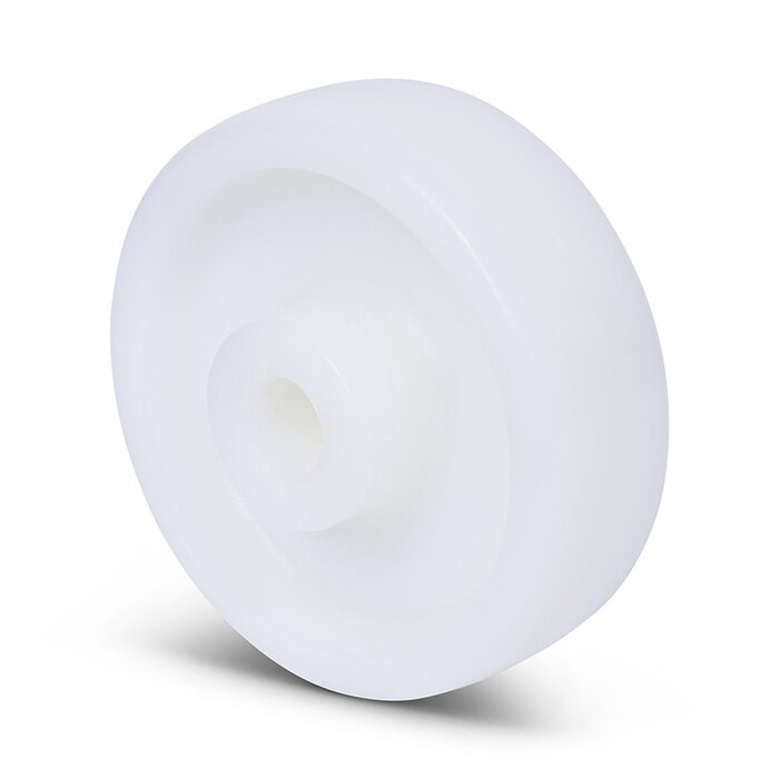 Nylon wiel 125 mm - asgat 20 mm - 700 kg