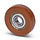 Geleiderol 35x11 mm - polyurethaan - 40 kg