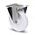 Rvs bokwiel 160 mm - Nylon - 450 kg