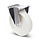 Rvs bokwiel 200 mm - Nylon - 550 kg