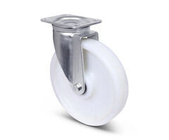 Nylon zwenkwiel 250 mm - 1200 kg