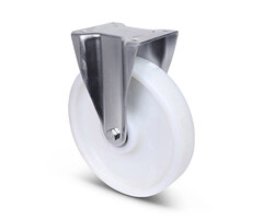 Nylon bokwiel 250 mm - 1200 kg