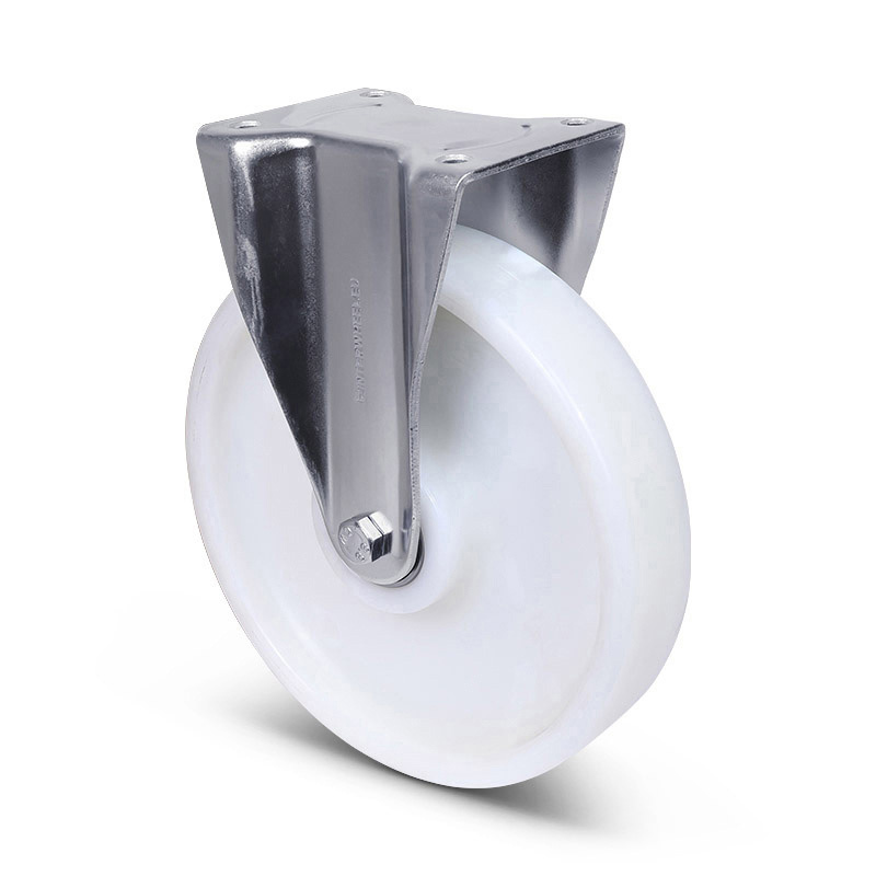 Nylon bokwiel 250 mm - kogellager - 1200 kg