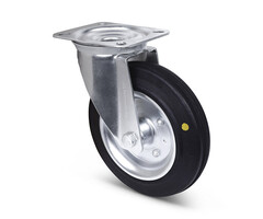Volrubber ESD zwenkwiel 200 mm - 205 kg