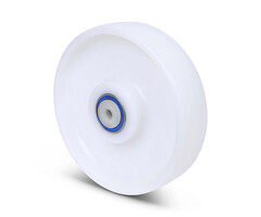 Rvs wiel 200 mm Nylon - 900 kg